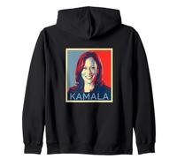 Kamala Harris Portrait Histoire des Noirs Femmes Sweat à Capuche