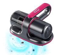 Kamanan Aspirateur Matelas, 13KPa Aspirateur Anti Acariens avec lumière UV 100W Aspirateur Matelas à Main avec Filtre HEPA détruisant 99.99% des acariens pour Matelas canapé Coussins Tapis (Gris)