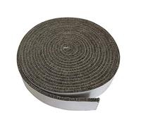 KAMaster Joint de rechange pour gril haute température - Convient aux grands œufs verts - Pour fumoir de barbecue - Accessoires pré-rétrécis - 4,3 m de long - 2,2 cm de large - 0,3 cm d'épaisseur