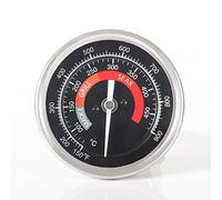 KAMaster Thermomètre de rechange pour barbecue à œufs verts (toutes les tailles BGE), 65,6 à 482,2 °C, 8,4 cm, grand visage en acier inoxydable, thermomètre de cuisson pour accessoires Kamado étanche