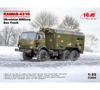 Maquette Camion Kamaz-4310 Ukrainian Military Box Truck |icm|35004| 1:35 Maquet