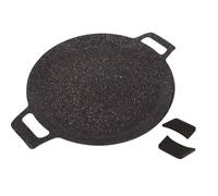 Kamberg - Galetière à pain / Poêle à crêpe / Crêpière 32 cm - Fonte d'Aluminium - Revêtement Pierre - Tous Feux dont Induction - Sans PFOA - 0008106