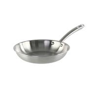KAMBERG - Poêle Ø20 cm en Acier Inoxydable 18/10 Triply - Sans PFAS - Tous feux dont induction et four - 0008270, Gris