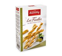 KAMBLY - Ficelles Aux Olives Vertes 100G - ( Lot De 4 )