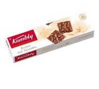 KAMBLY - Rocher Aux Amandes, Biscuit Croquant Aux Amandes, 80G - Lot De 2