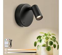 Kambo Spot LED Sans Fil Rechargeable 3000mAh, Spotlight avec Télécommande