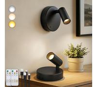 Kambo Spot LED Sans Fil Rechargeable 3000mAh, Spotlight avec Télécommande