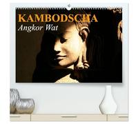 Kambodscha ¿ Angkor Wat (hochwertiger Premium Wandkalender 2026 DIN A2 quer), Kunstdruck in Hochglanz: Atemberaubende Wunderwerke im Land der Götter
