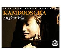 Kambodscha. Angkor Wat (Tischkalender 2026 DIN A5 quer), CALVENDO Monatskalender: Atemberaubende Wunderwerke im Land der Götter