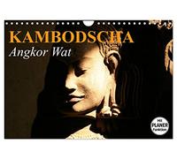 Kambodscha. Angkor Wat (Wandkalender 2026 DIN A4 quer), CALVENDO Monatskalender: Atemberaubende Wunderwerke im Land der Götter