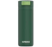 Kambukka Cabo Green - Gobelet isotherme 500 ml vert, acier inoxydable 18/8, étanche, Snapclean, sans BPA