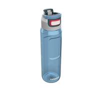 Kambukka Gourde Elton 1000 ml – Résistante chocs/odeurs, Couvercle 3 en 1 gradué – Bleu Niagara
