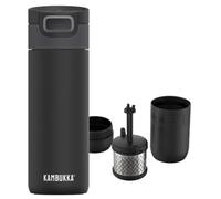 Kambukka Etna Gobelet isotherme 500 ml avec infuseur à thé - acier inoxydable, étanche, bouchon 3-en-1, Snapclean, sans BPA - Set Tea Catcher Sip Happens