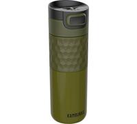 Kambukka Etna Grip, Mug de Voyage Isotherme 500 ml, Double Paroi Inox, Antifuite, Vert Olive