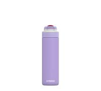 Kambukka Gourde en acier inoxydable avec paille - Modèle « Lagoon Digital Lavender » - 600 ml - Bouteille d'eau isolée anti-fuite avec paille - Acier inoxydable