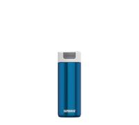 Kambukka Gourde Isotherme (500ml) - Thermos Etanche: Technologie Snapclean® - Idéal pour Boissons Chaudes et Froides - Fond Antidérapant - Acier Inoxydable - Modèle OLYMPUS Blue Moon