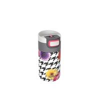 KAMBUKKA Gourde Isotherme (500ml) - Thermos Etanche: Technologie Snapclean® - Idéal pour Boissons Chaudes et Froides - Fond Antidérapant - Acier Inoxydable - Modèle ETNA Floral Patchwork