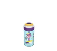 Kambukka Gourde Pour enfants (400ml) - Étanche - Anti-tâches et Odeurs - Résistante aux Chocs - Lavable au Lave-vaiselle - Bouteille Anti-déversements - Modèle LAGOON Surf Girl