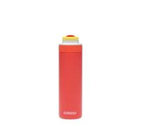 Kambukka Lagoon 600ml Bouteille d'eau avec Paille - Anti-fuite, Résistante aux chocs et durable - Fantaisie Fluo