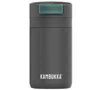 Kambukka Mug isotherme Cabo 300ml - Grey Gris Élégant | 100% Étanchéité | Acier Inoxydable Isolation Vide d'air | Sans BPA Idéal Voyage & Bureau