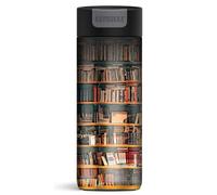 Kambukka Olympus Gobelet isotherme 500 ml - étanche, acier inoxydable, isolation sous vide, Snapclean, sans BPA, Library (édition limitée)