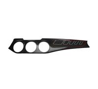 KAMCES Autocollant de Garniture de Panneau de Console de Tableau de Bord en Fibre de Carbone ABS Compatible avec la Garniture d'instrument de Sortie d'air de Classe GLA CLA 2013-2017