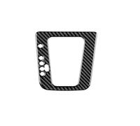 KAMCES Autocollant en Fibre de Carbone Compatible avec Le Levier de Vitesse Ibiza 6J 2009, 2010, 2011, 2012, 2013, 2014, LHD, Accessoires(Black Carbon)