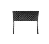KAMCES Autocollants décoratifs en Fibre de Carbone for Console Centrale de Voiture, Compatible avec Caliber 2007-2008(Black)