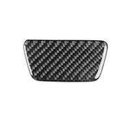 KAMCES Compatible avec Fiesta 2011-19 Fibre de Carbone Instrument copilote boîte à Gants Panneau Garniture Couverture Voiture intérieur Accessoires Autocollants décoratifs(Black)
