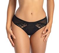 Kamea Gaia Culotte Slip Brésilien 1026B Ada, Noir,XL