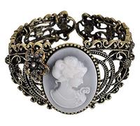 Kamee Bijoux pour costume baroque Kimia pour femme - Superbe accessoire pour carnaval ou fête à thème., Bracelet, taille unique