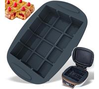 Kamehame Moule tablette en silicone Moule à gâteau rectangulaire pour brownie chocolat gateau 1 pièce