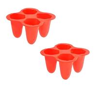 Kamehame Moules en silicone pour 2 pièces en forme de fantôme, moule à chocolat d'Halloween, moule de cuisson en forme de fantôme, moule à pudding réutilisable et sûr pour la fabrication de glaçons