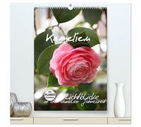 Kamelien Lichtblicke in der dunklen Jahreszeit (hochwertiger Premium Wandkalender 2026 DIN A2 hoch), Kunstdruck in Hochglanz: Die Blütenpracht der Kamelien