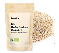 Kamelur 1 kg de flocons d'avoine germés biologiques, sans additifs