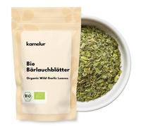 Kamelur 250g de Ail des Ours sauvage bio séchées - Ail sauvage aromatique pour préparer un délicieux pesto ou pour ajouter à de la pâte à tartiner