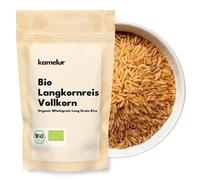 Kamelur 25kg BIO riz long grain complet - riz long grain BIO & non décortiqué sans additifs - riz brun complet en vrac