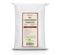 Kamelur 25kg riz long grain étuvé BIO - riz long grain blanc BIO sans additifs - riz long grain étuvé blanc en vrac
