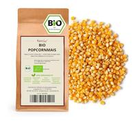 Kamelur 2kg maïs popcorn BIO sans additifs - maïs soufflé BIO pour popcorn maison - maïs popcorn BIO en emballage biodégradable