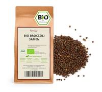 Kamelur 500g de graines de brocoli BIO pour pousses de brocoli - Graines de brocoli germables BIO sans additifs - Graines de brocoli pour pousses BIO dans un emballage biodégradable