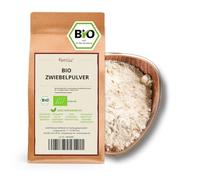 Kamelur 500g d'oignon BIO séché et moulu - poudre d'oignon BIO de haute qualité, sans additifs - dans un emballage biodégradable