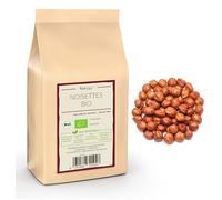 Kamelur Bio Noisettes decortiquees 1kg - Noisettes Bio 1kg - Noisette Bio sans additifs