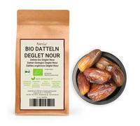 Kamelur dattes bio 'Deglet Nour' dénoyautées et séchées, naturelles bio de Tunisie, sans additifs 1 kg (Lot de 1)