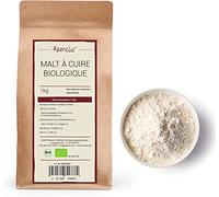Kamelur Farine de malt d'orge enzymatique & sans additifs - 1kg - Malt pour pain et petits pains - malt à cuire