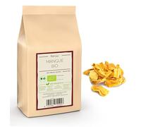 Kamelur mangue séchée bio, non sulfurée et non sucrée sans sucre 1 kg (Lot de 1)