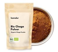 Kamelur Poudre de chaga bio 250 g - Poudre de champignon sans additifs, aliments asiatiques - Champignons bio issus de l'agriculture biologique contrôlée