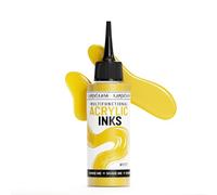 Kamenskaya Encres acryliques pour artistes - Encre acrylique jaune vif, 100 ml