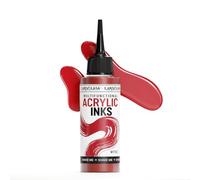 KAMENSKAYA Encres acryliques - ’Rouge froid’ Encre acrylique, 3.38 Fl Oz (100 ml)