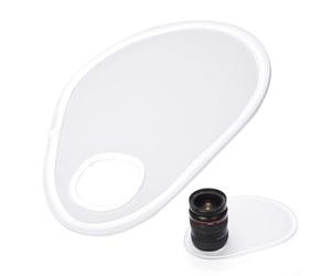 Kamera-Blitz-Diffusor - -Taschenlampen-Diffusor | Einfach zu installierender Blitz, 11,81 Zoll, halbtransparent, weiches Licht, weißer Mini, 30 cm faltbarer tragbarer externer Reflektor, verbes