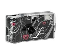 Appareil photo jetable MARIAGE "LOVE" - 400 iso - 27 poses - NOIR (Date de péremption : 10/2025)